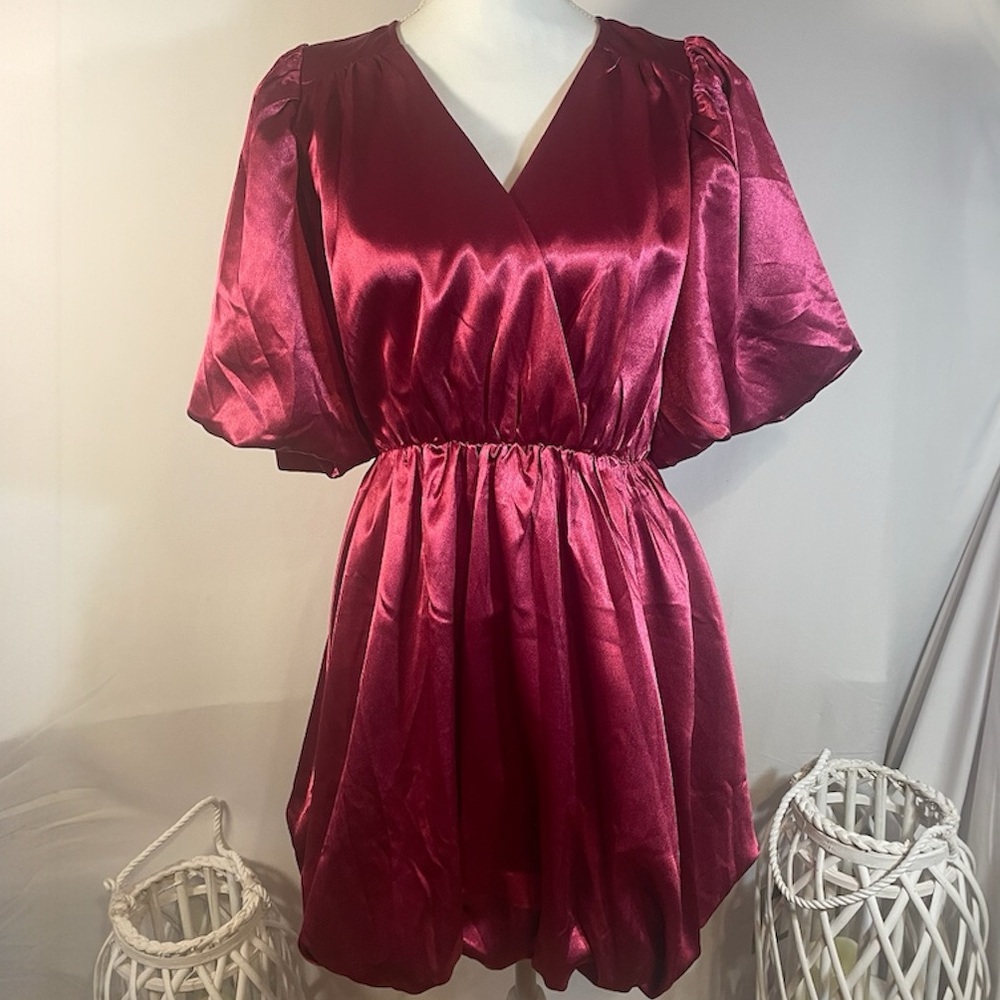 Entro Radiant Magenta Formal Dress Size Small Wedding Guest Perfect